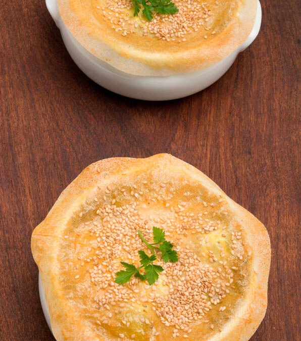 COLES DE BRUSELAS CON BECHAMEL DE MOSTAZA
