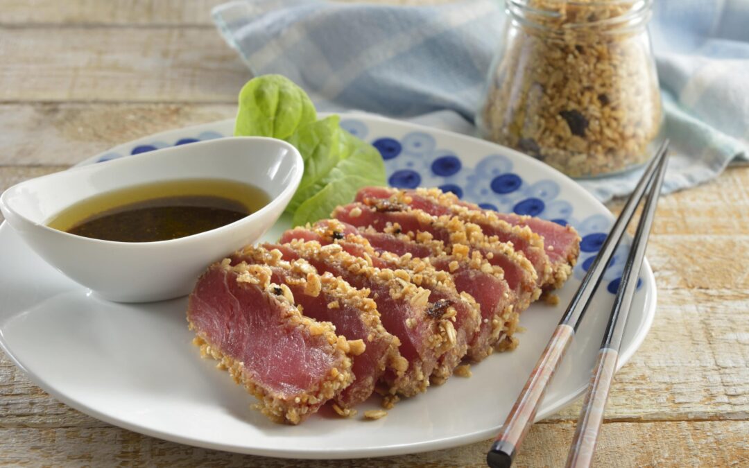 ATÚN SELLADO CON GRANOLA